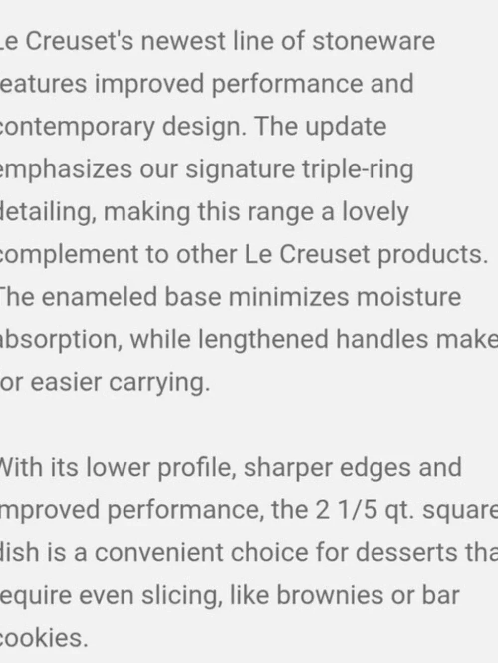Le Creuset 14cm Square Baking Dish- Caribbean